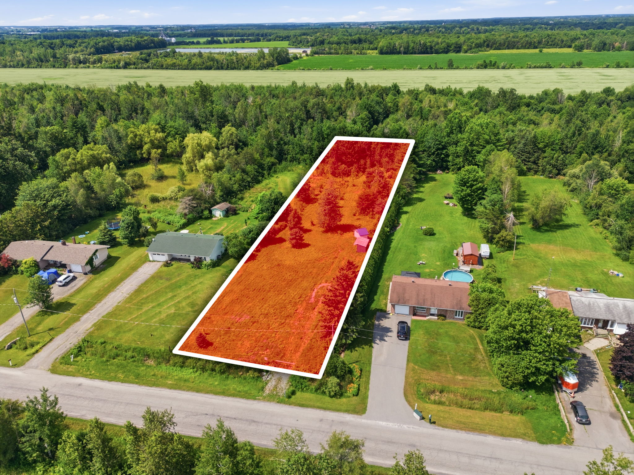 LOT FOR SALE -1005 Montée Lebrun Rd. The Nation